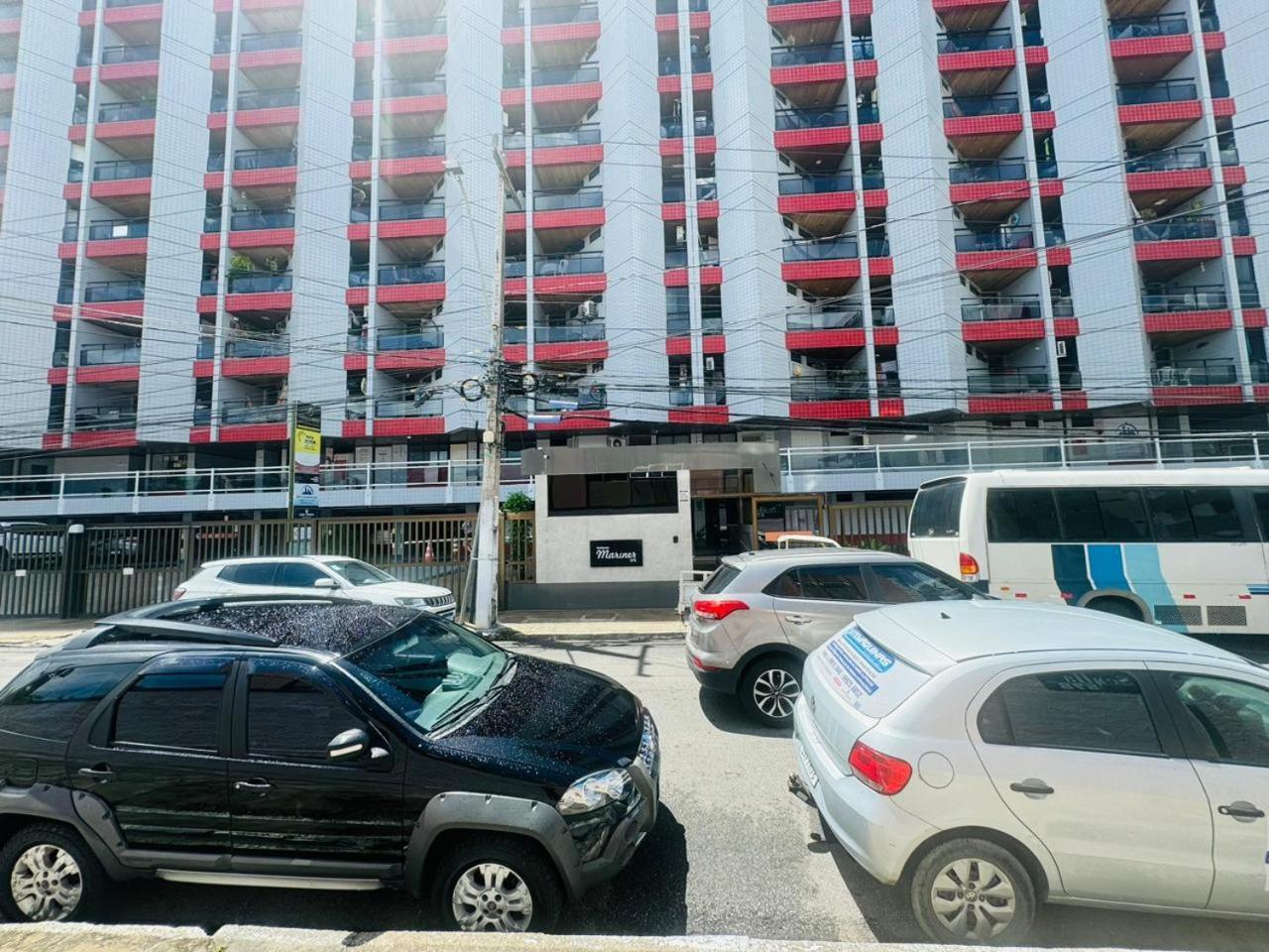 Praia De Ponta Verde Com Lavadora, Wi-Fi, Garagem - Quarto Andar Maceio  Ngoại thất bức ảnh
